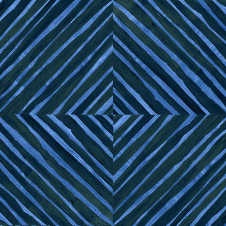 Seabrook Harmony Cobalt Glaze Wallpaper