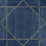 Seabrook Tessa Blue Jade Wallpaper