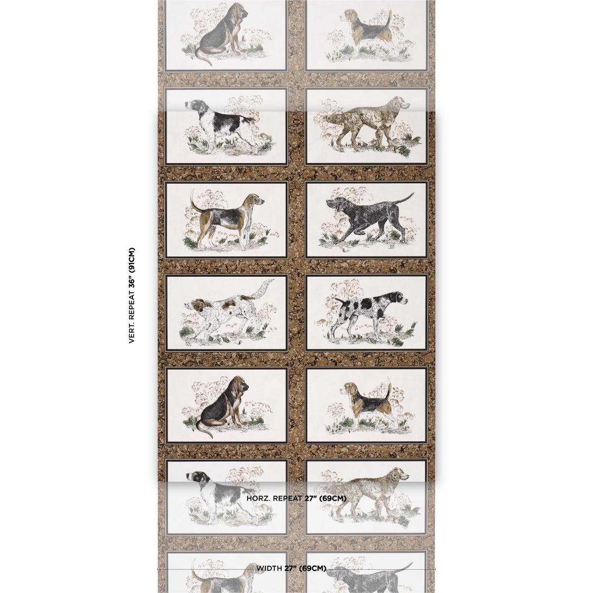 Schumacher Chasers Legacy Bark Wallpaper