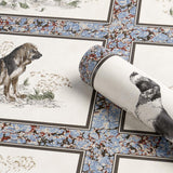 Schumacher Chasers Legacy Slate Wallpaper