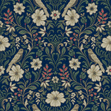 Magnolia Home Colette Blue Wallpaper