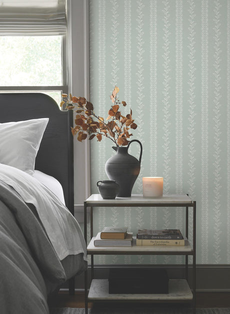 Magnolia Home Everleigh Green Wallpaper