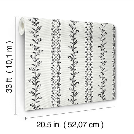 Magnolia Home Everleigh White Wallpaper