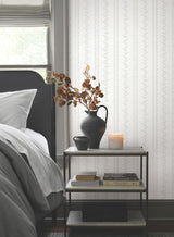 Magnolia Home Everleigh Grey Wallpaper