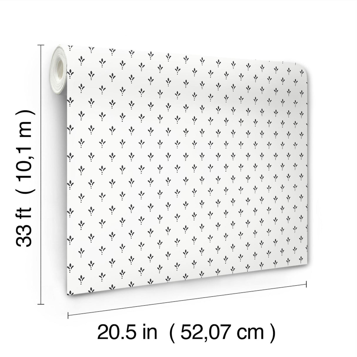 Magnolia Home Charm Black Wallpaper