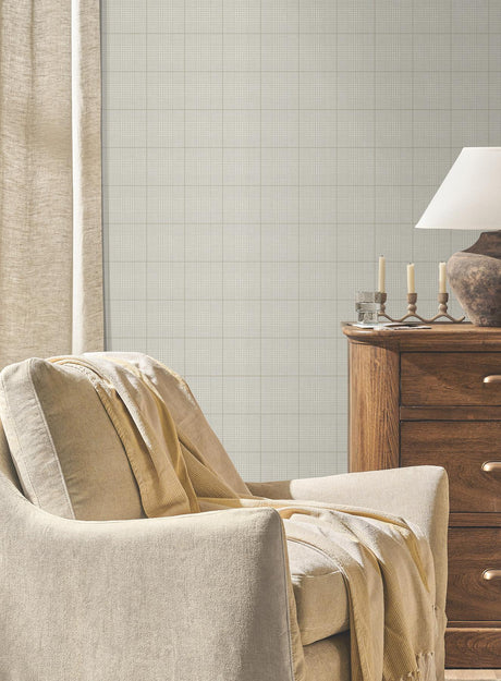 Magnolia Home Windsor Grey Wallpaper