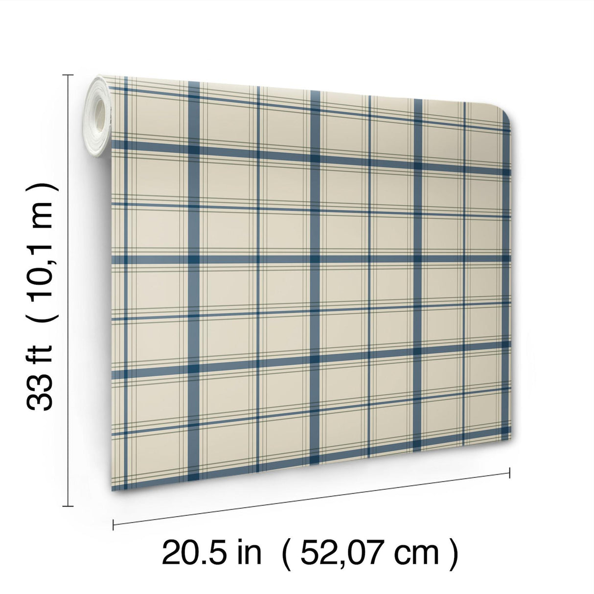 Magnolia Home Hunter Blue Wallpaper