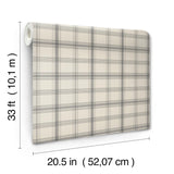 Magnolia Home Hunter Grey Wallpaper