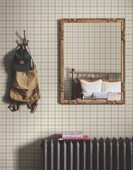 Magnolia Home Hunter Green Wallpaper