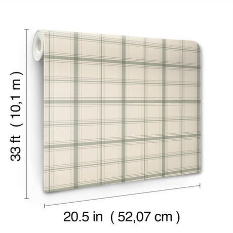 Magnolia Home Hunter Green Wallpaper