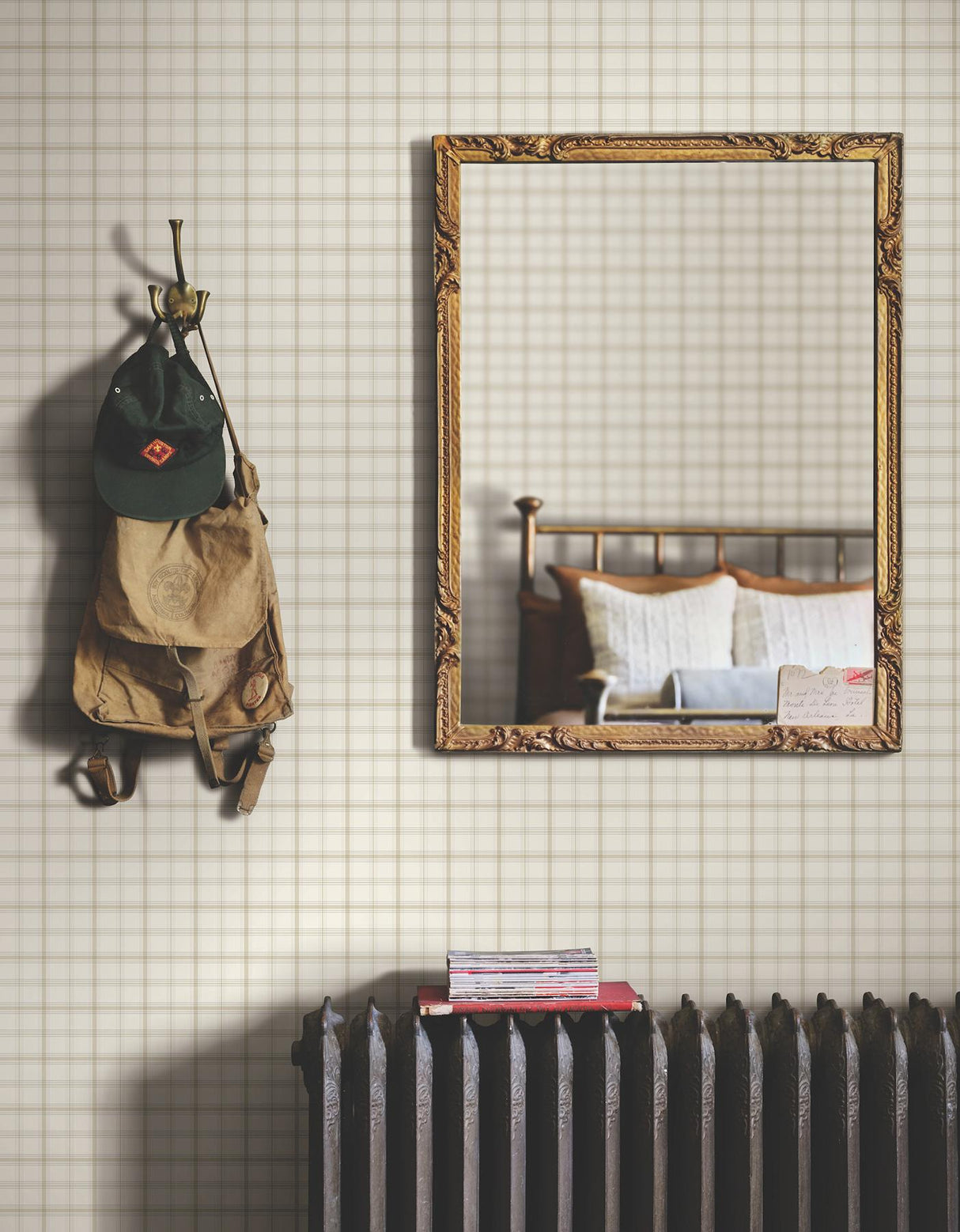 Magnolia Home Hunter Beige Wallpaper