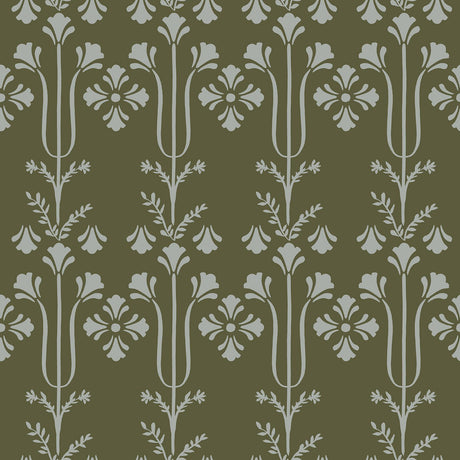 Magnolia Home Lydia Green Wallpaper