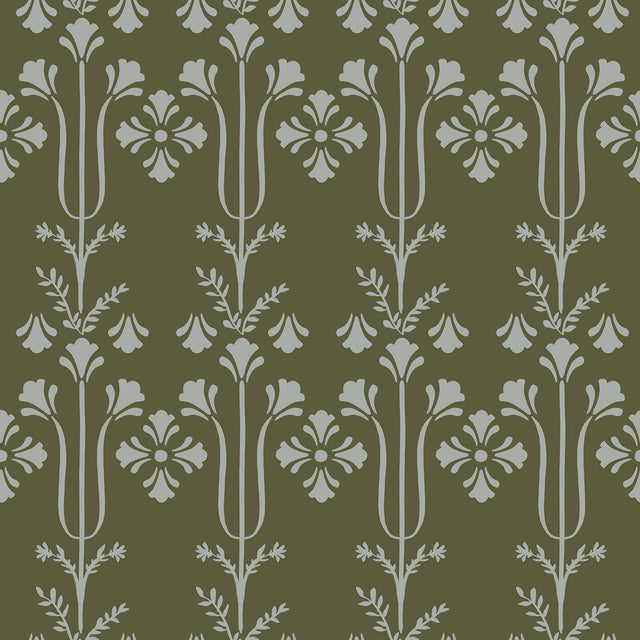 Magnolia Home Lydia Green Wallpaper