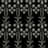 Magnolia Home Lydia Black Wallpaper