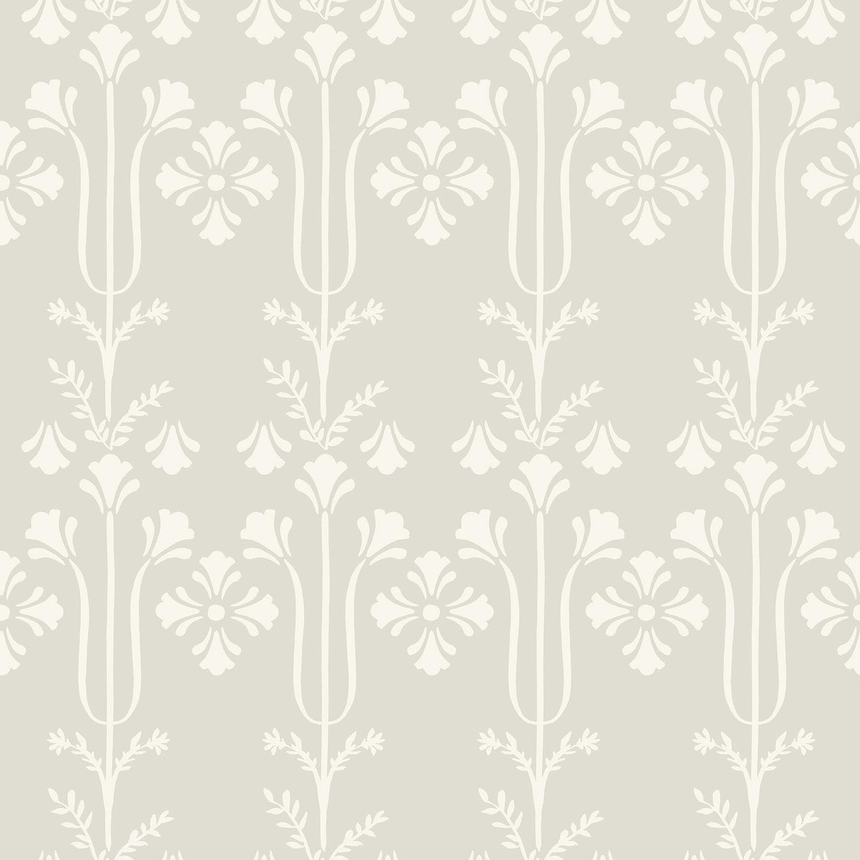 Magnolia Home Lydia Grey Wallpaper
