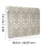 Magnolia Home Lydia Beige Wallpaper
