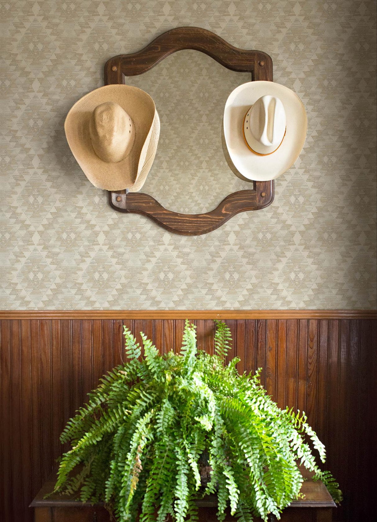 Brewster Home Fashions Montana Beige Wallpaper