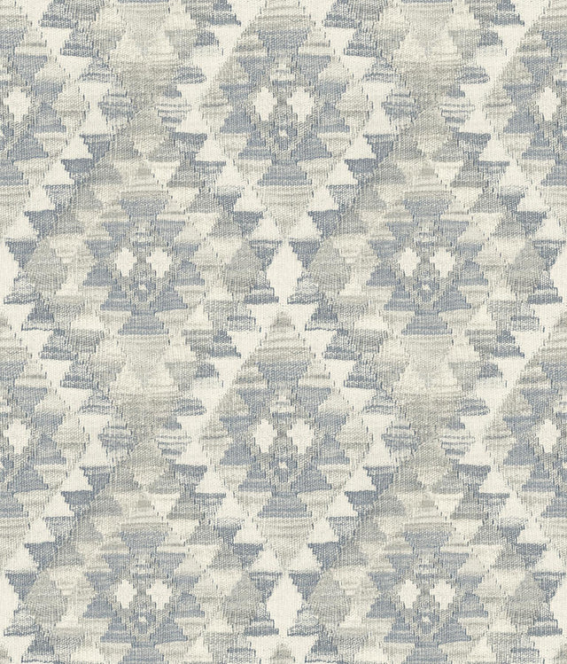 Brewster Home Fashions Montana Sapphire Wallpaper