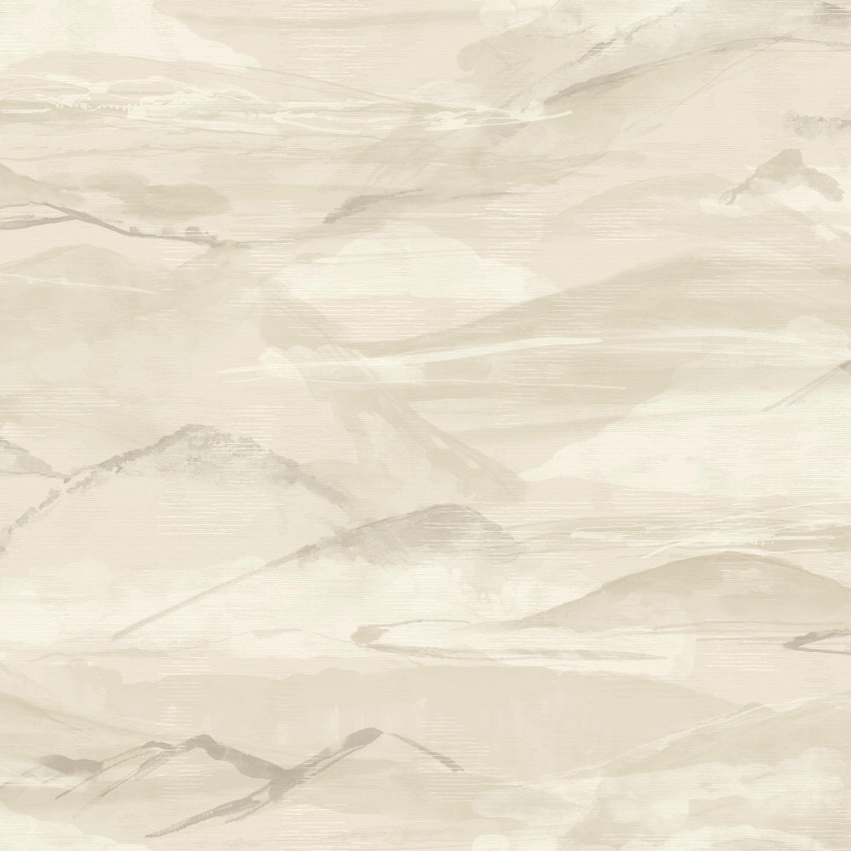 Brewster Home Fashions Bozeman Mountains Bone Wallpaper