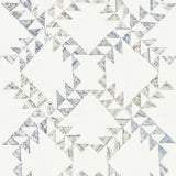 Brewster Home Fashions Scrap Quilt Denim Wallpaper