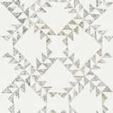 Brewster Home Fashions Scrap Quilt Grey Wallpaper