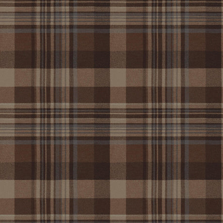 Brewster Home Fashions Dutton Plaid Rust Wallpaper