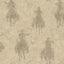 Brewster Home Fashions Stockman Silhouette Khaki Wallpaper
