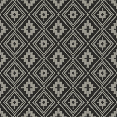 Brewster Home Fashions Camp Blanket Black Wallpaper
