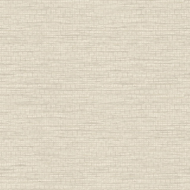 Brewster Home Fashions Plaited Grass Light Grey Wallpaper