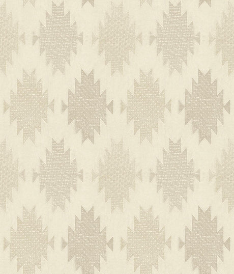 Brewster Home Fashions Stitched Heirloom Khaki Wallpaper