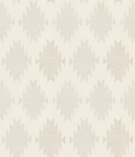 Brewster Home Fashions Stitched Heirloom White Wallpaper