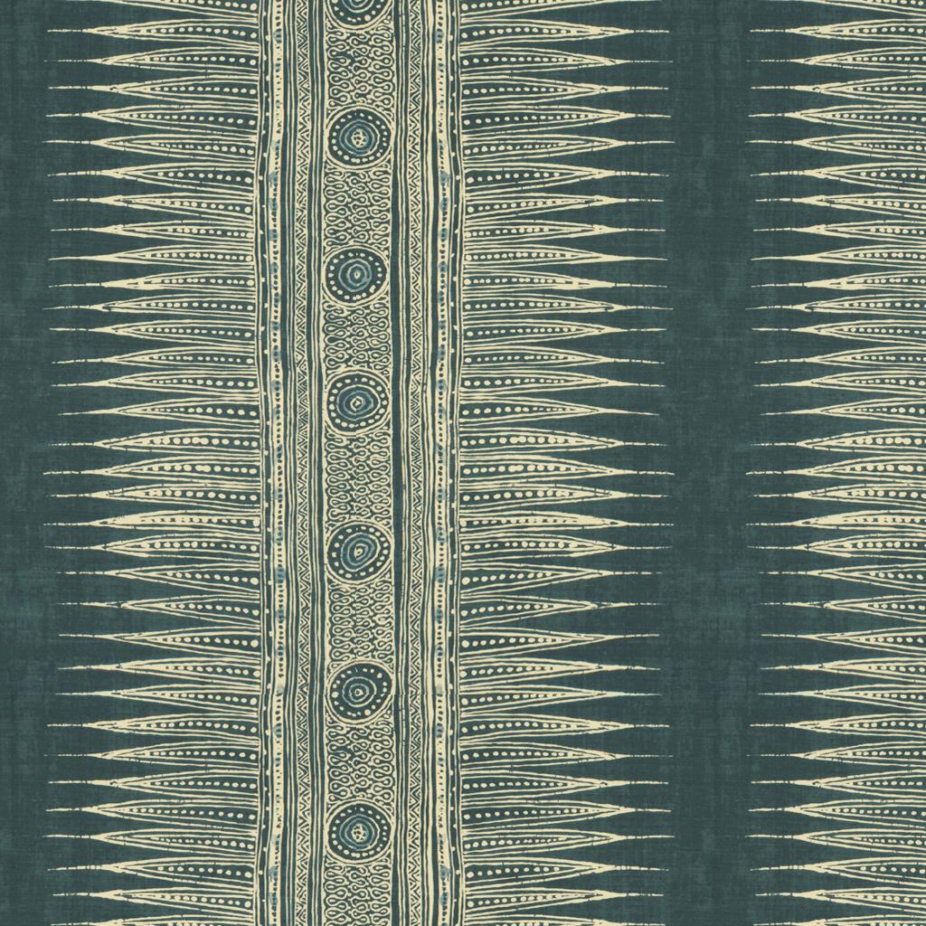 Lee Jofa INDIAN ZAG INDIGO Fabric