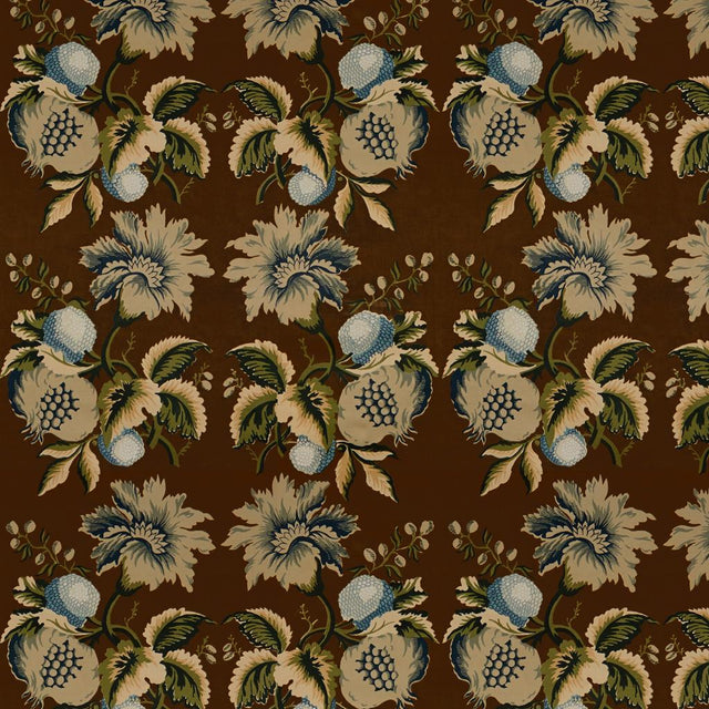 Lee Jofa JESSUP SEPIA/INDIGO Fabric