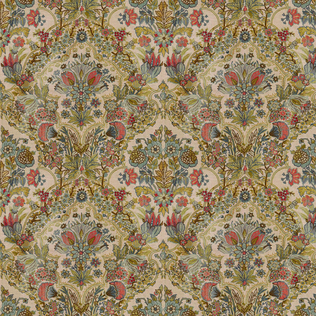 Lee Jofa TETBURY ROSE/AQUA Fabric