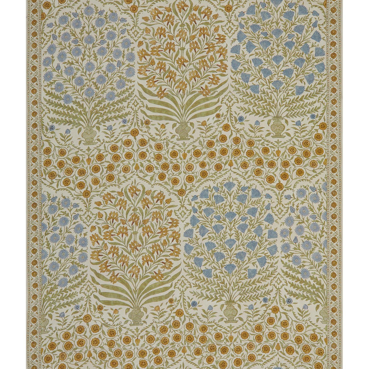 Lee Jofa SAMEERA SAPPHIRE/GOLD Fabric