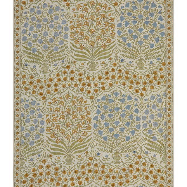 Lee Jofa SAMEERA SAPPHIRE/GOLD Fabric