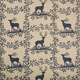 Lee Jofa CARIBOU EMB NAVY Fabric