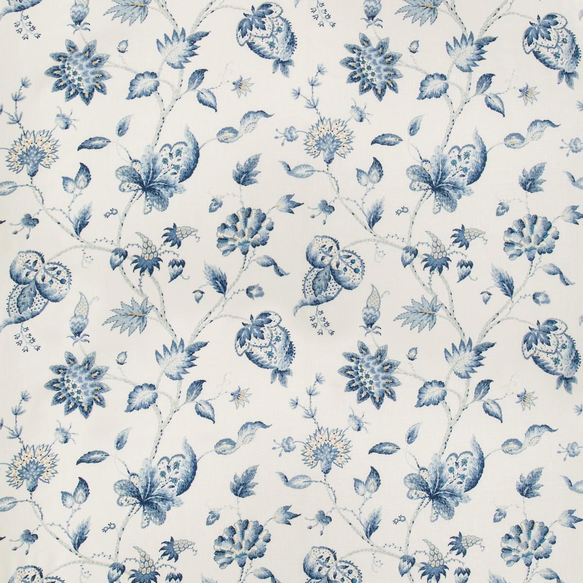 Lee Jofa HOLLIN PRINT INDIGO Fabric
