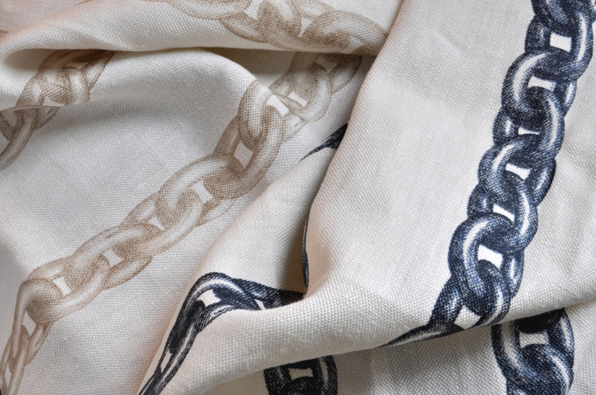 Lee Jofa CABLES NAVY Fabric