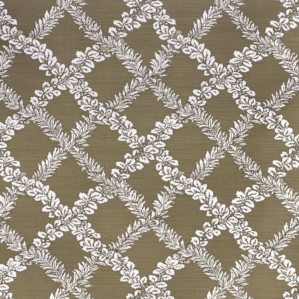 Lee Jofa LEAF TRELLIS GREEN Fabric