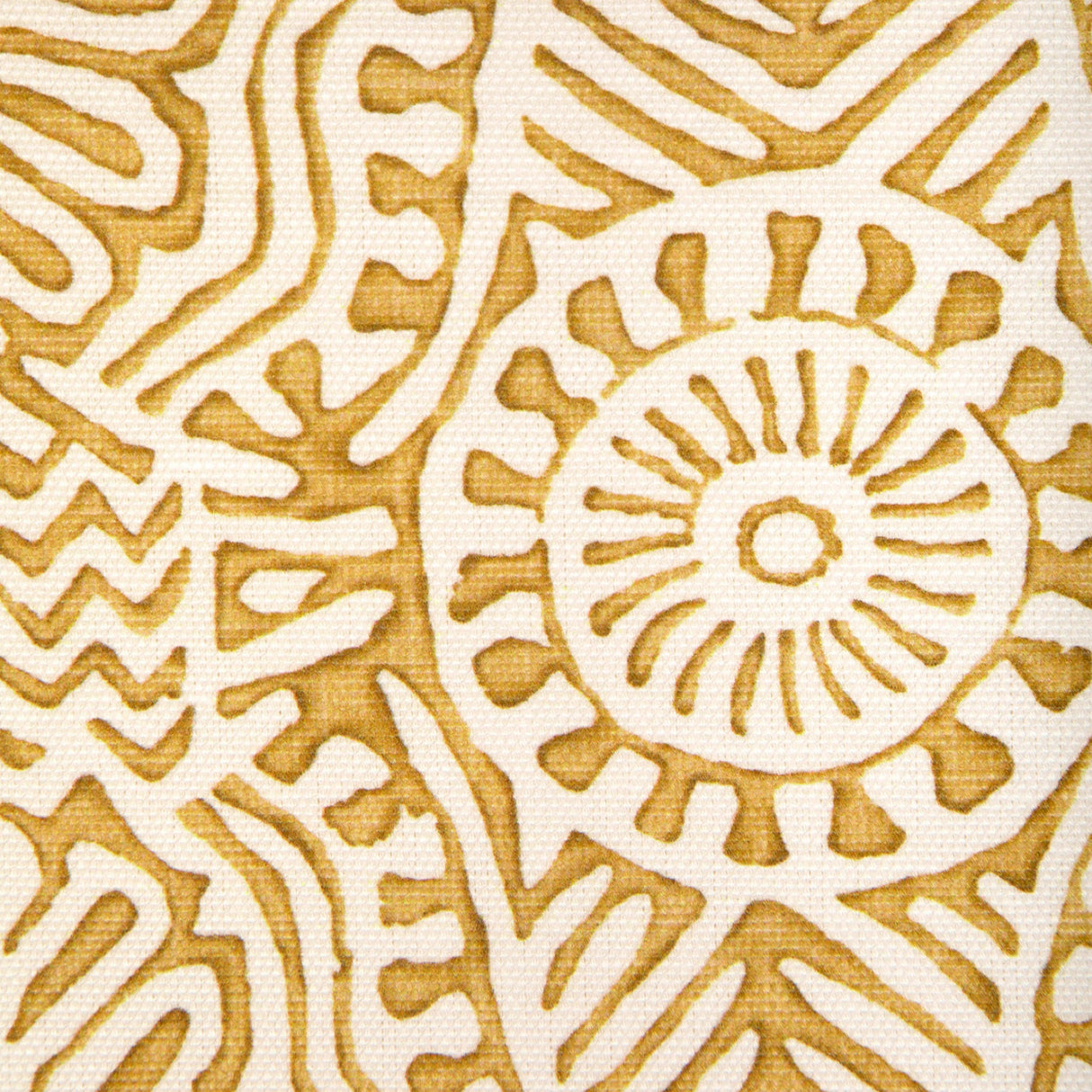 Lee Jofa DRAYTON PRINT MAIZE Fabric