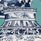 Lee Jofa PANDAN PRINT AQUA/BLUE Fabric