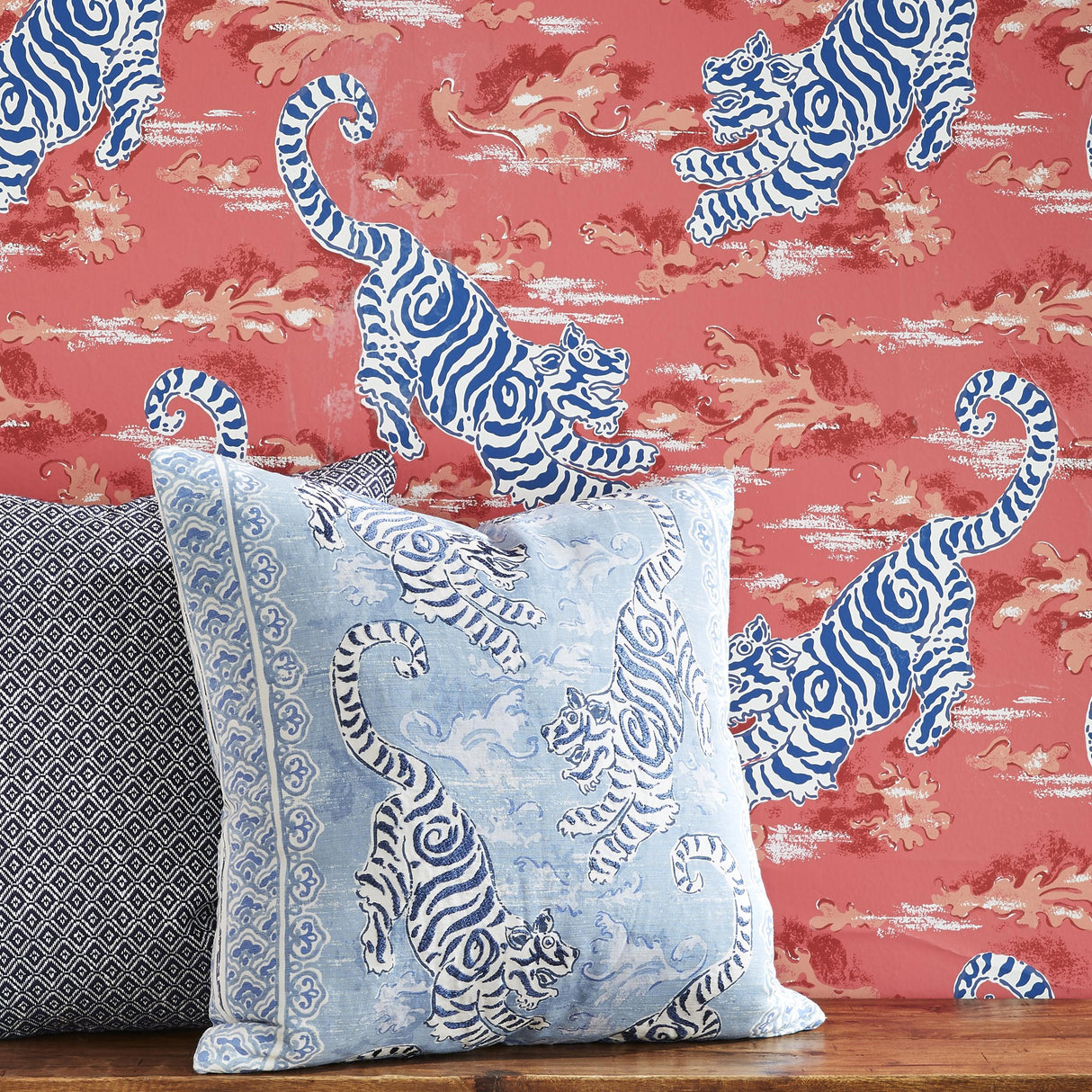 Lee Jofa BONGOL PRINT SKY Fabric