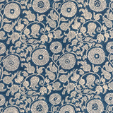 Lee Jofa ELDORA PRINT INDIGO Fabric