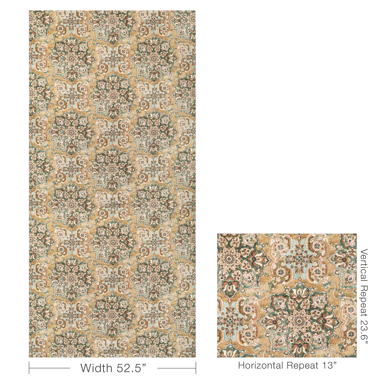 Lee Jofa GRANADA PRINT BRONZE Fabric