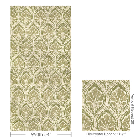 Lee Jofa SEVILLE WEAVE CELADON/MOSS Upholstery Fabric