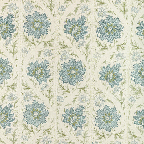 Lee Jofa CALICO VINE GREEN BLUE Fabric
