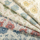 Lee Jofa CALICO VINE GREEN BLUE Fabric