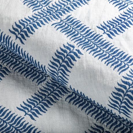 Lee Jofa GARDEN TRELLIS WEAVE BLUE Fabric