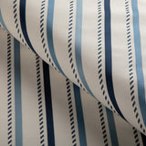Lee Jofa BUXTON STRIPE NAVY/SKY Fabric